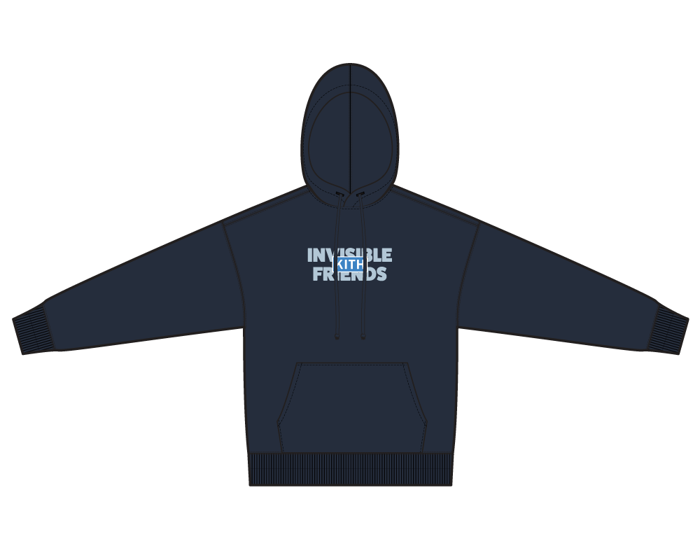 Kith for Invisible Friends Hoodie