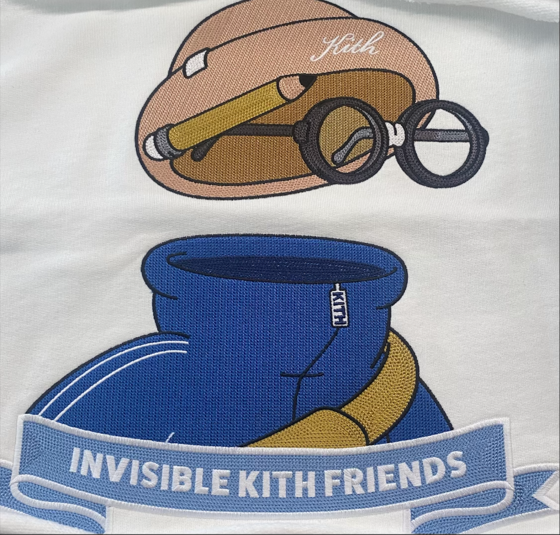 定番入荷 Kith for Invisible Friends Hoodie ホワイト | alamiah.edu.sa